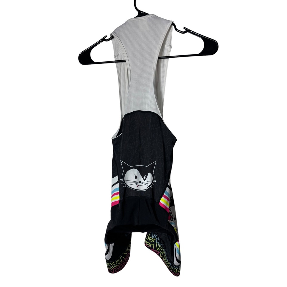 Vanderkitten women's medium cycling bib logo colorful athletic